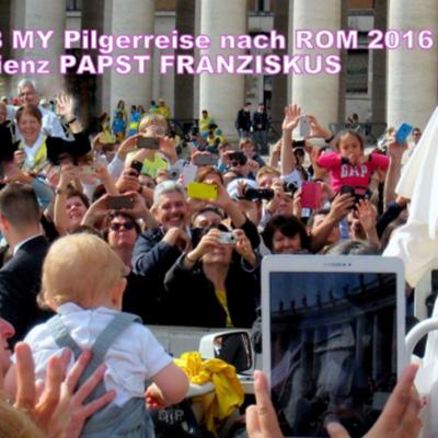 O 2016 Rom Audienz Papst Kd.coll Dip Hp Kl